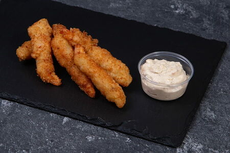 Креветки в темпуре с соусом Айоли