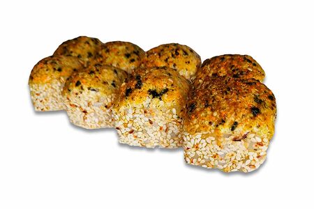 Запеченный ролл с мидиями