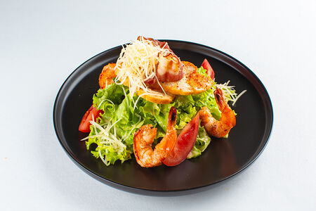 Цезарь с креветкой 