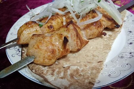 Шашлык из курицы