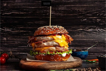 Бургер Разорви едало с индейкой