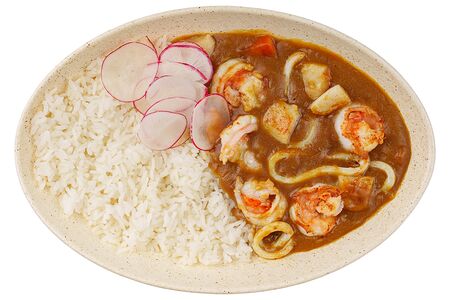 Японское Карри с морепродуктами