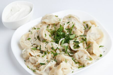 Пельмени с телятиной