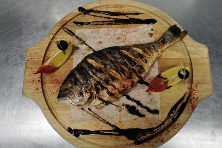 Дорадо на углях