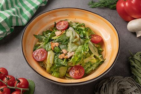 Салат Неаполитанский с лососем