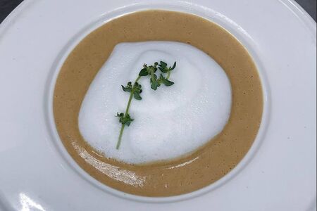 Крем-суп с белыми грибами