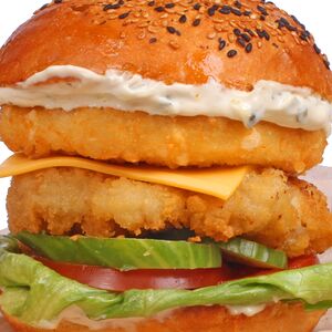 Чикенбургер сырный биг