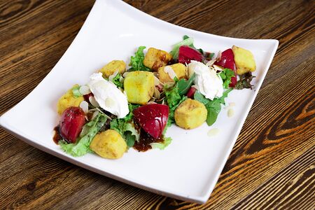 Салат Хрустящие баклажаны