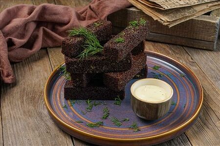 Гренки чесночные