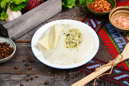 Мамалыга с сыром