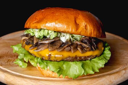 Грибной бургер XL