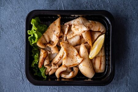 Кальмар гриль