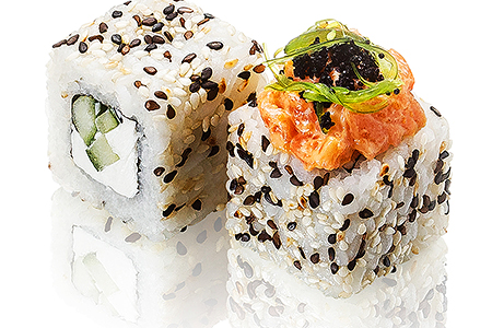 Ролл Лосось тартар