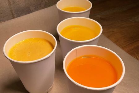 Гороховый крем-суп с копченостью