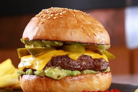 Мангал чизбургер