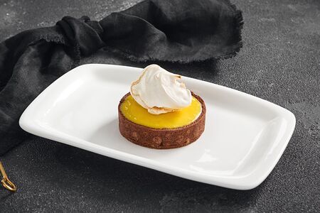 Шоколадно-лимонный тарт