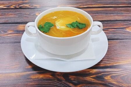 Лапша домашняя с куриным яйцом