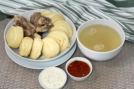 Хинкал слоеный