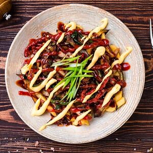 Мит грейви фри с курицей