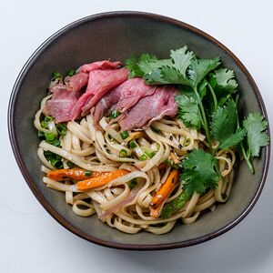 Удон с говядиной