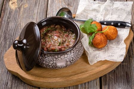 Лобио из фасоли по-кахетински