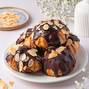 Шоколадные профитроли