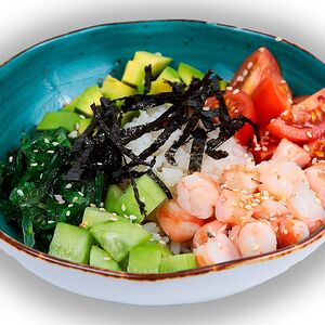 Поке с креветкой