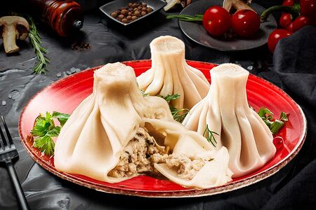 Хинкали с телятиной