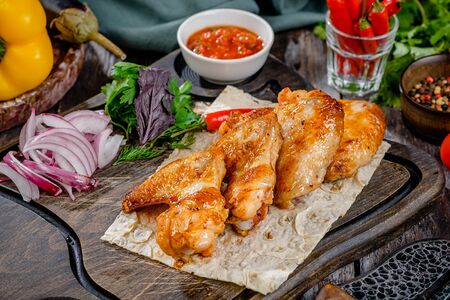 Куриные крылышки