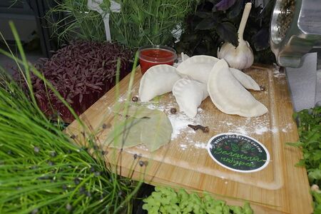 Вареники с картофелем и грибами