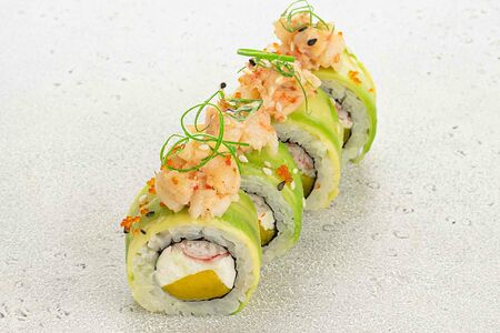 Фреш ролл с креветкой и авокадо (4 шт)
