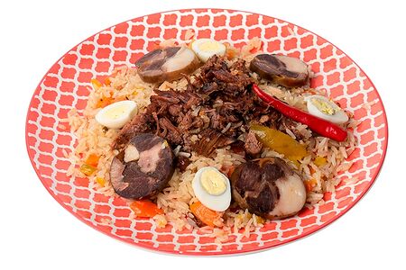 Ханский плов с казы