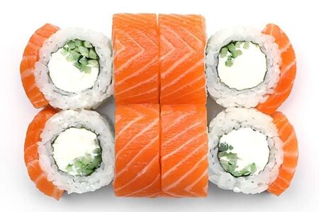 Ролл Филадельфия с огурцом