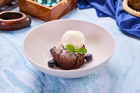 Шоколадный фондан