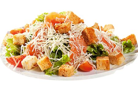 Салат Цезарь с курицей