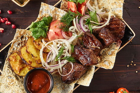 Шашлык бастурма из говядины