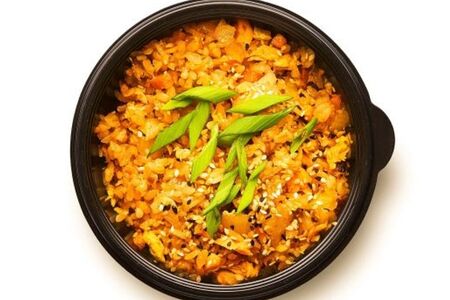 Рис Лосось-терияки