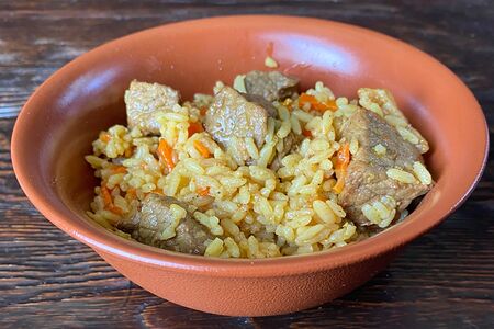 Плов узбекский с телятиной