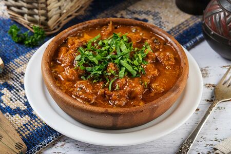 Чашушули с телятиной