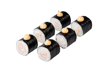 Ролл острый с тигровой креветкой