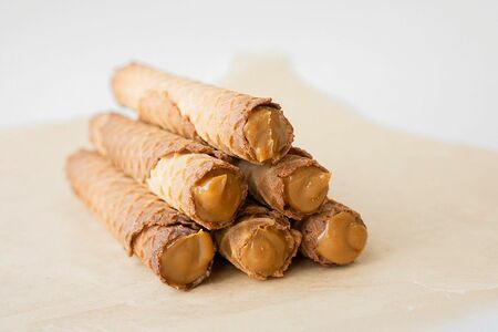 Трубочка со сгущёнкой