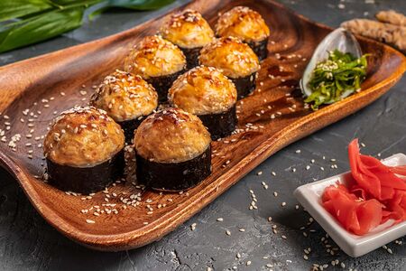 Лосось татаки