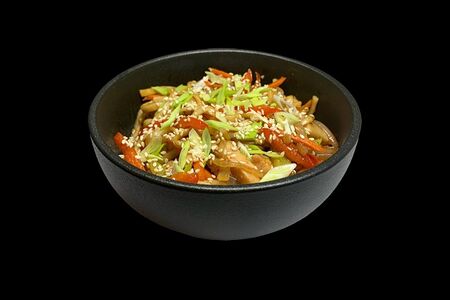 Удон с курицей