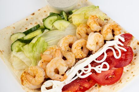 Море с креветками в панировке L