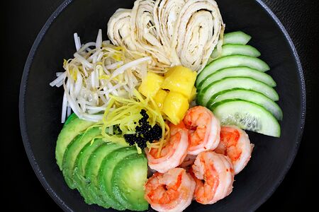 Поке с креветкой