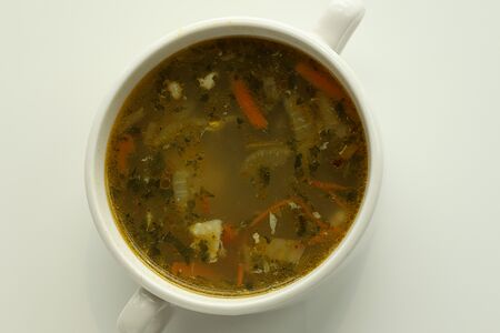 Щи со шпинатом