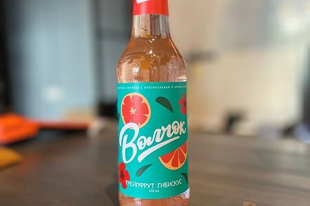 Лимонад Волчок вкус Грейпфрут и гибискус