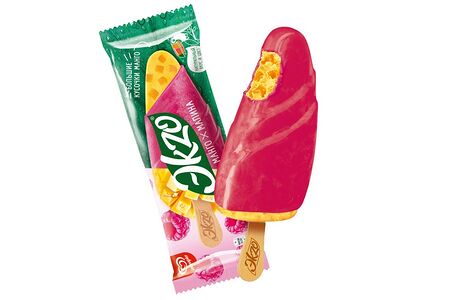 Мороженое Эkzо Манго-малина