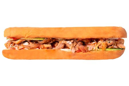 Шаурма в багете