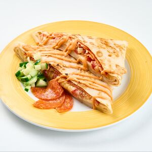 Пепперони блин